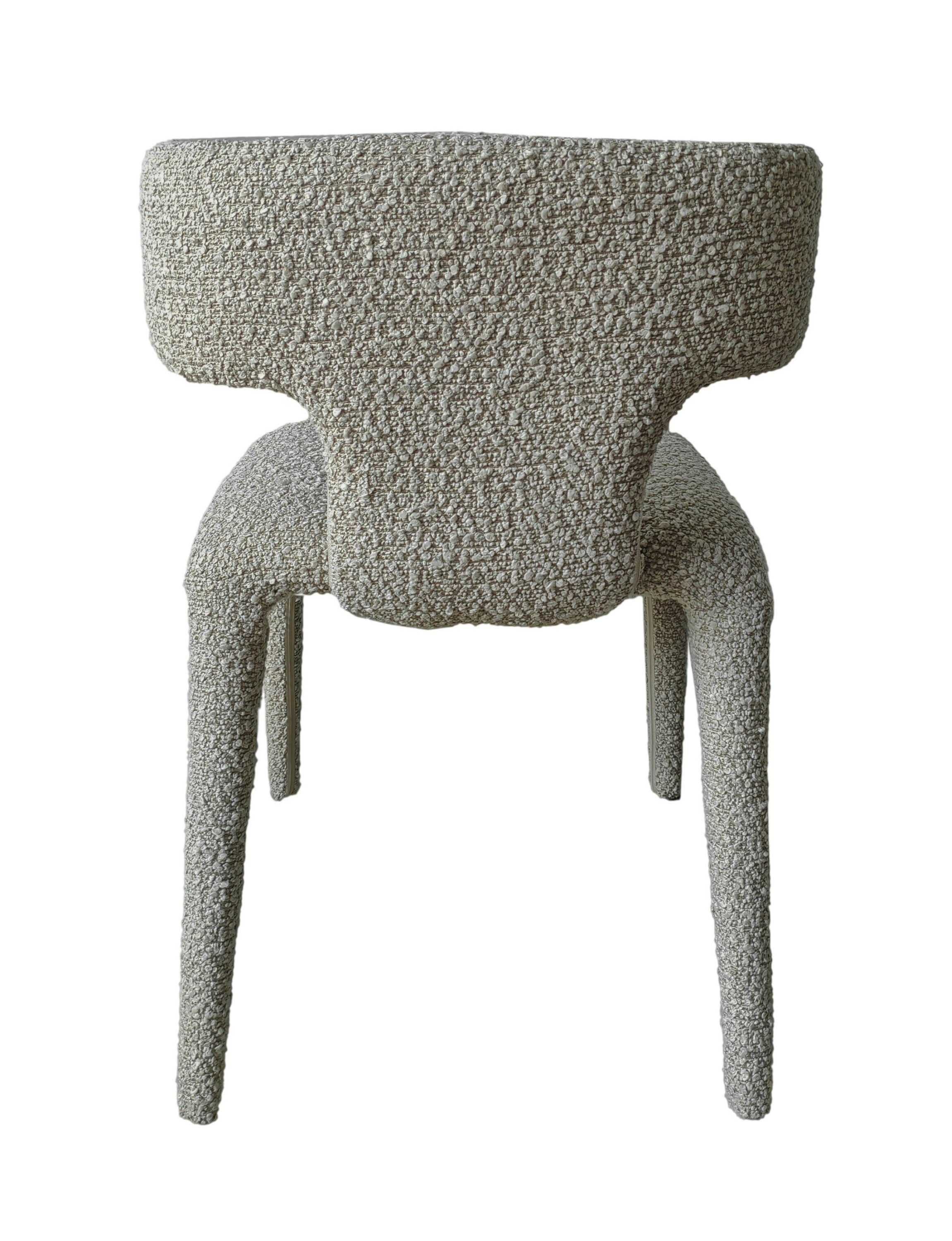 Modrest Saehee - Modern Off-White Fabric Dining Chair