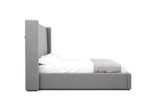 Load image into Gallery viewer, Modrest Byrne - Modern Grey Fabric Bed
