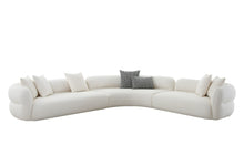 Load image into Gallery viewer, Divani Casa Drayton - Modern Off-White Fabric Sectional Sofa
