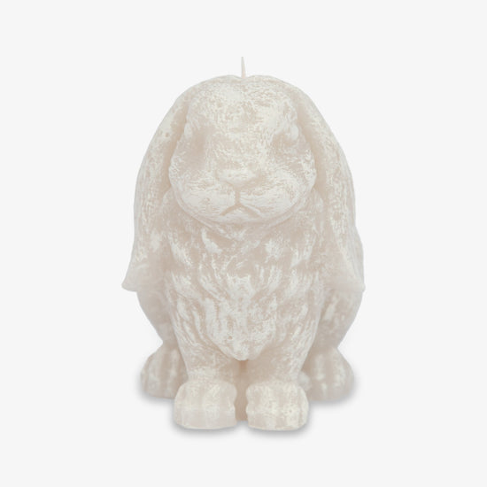 Chalk Flameless Candle Lop Eared Rabbit