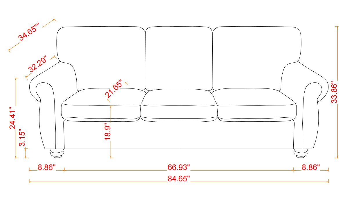 Walker Edison - Sofa