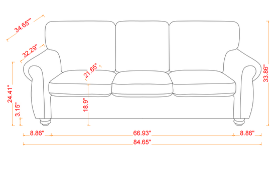 Walker Edison - Sofa