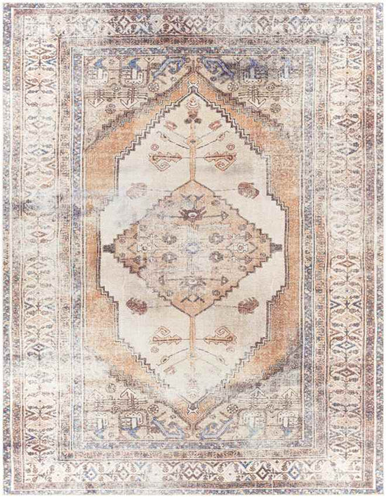 Kwadijk Traditional Washable Rug, Camel