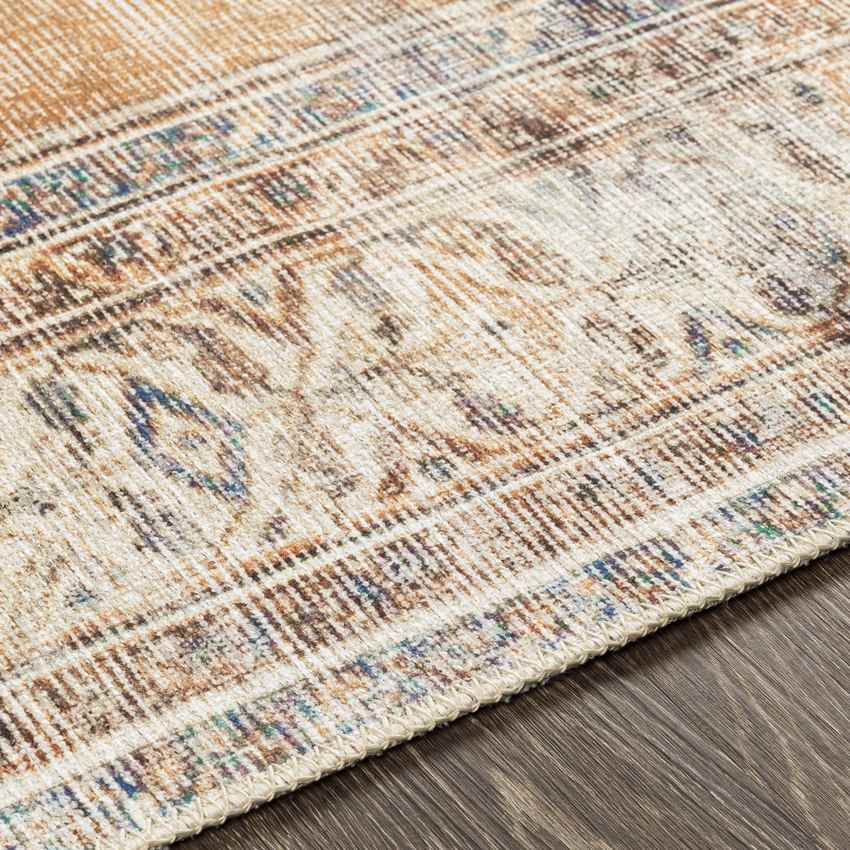 Kwadijk Traditional Washable Rug, Camel