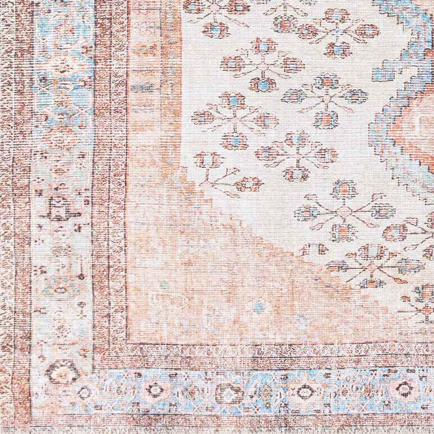 Midwoud Traditional Washable Rug, Blush