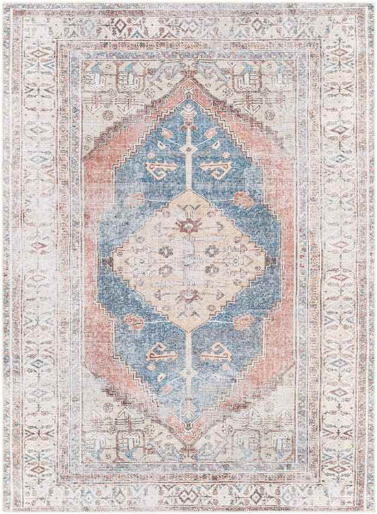 Kwadijk Traditional Washable Rug, Wheat