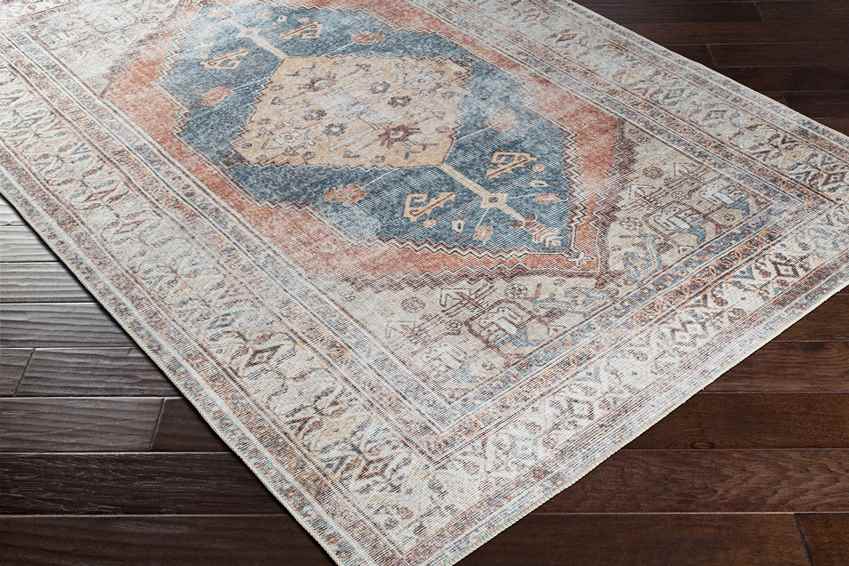 Kwadijk Traditional Washable Rug, Wheat