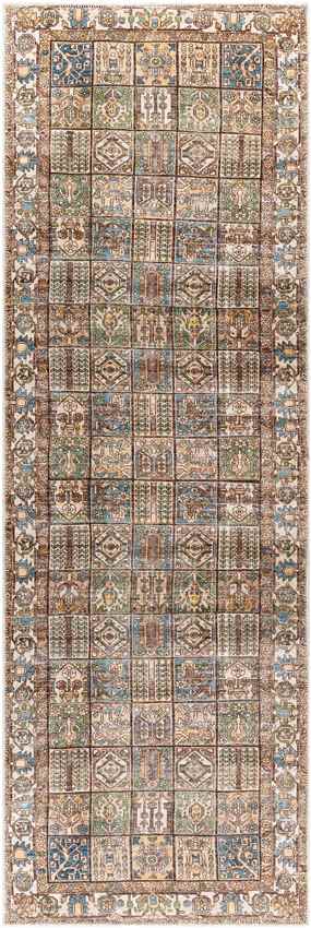 West Dundee Traditional Washable Rug, Mocha