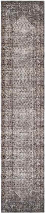 Hayri Traditional Washable Rug, Dark Red