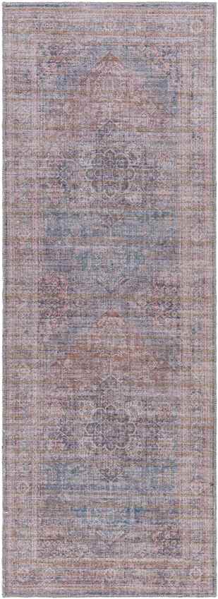 Russiaville Traditional Washable Rug, Brown