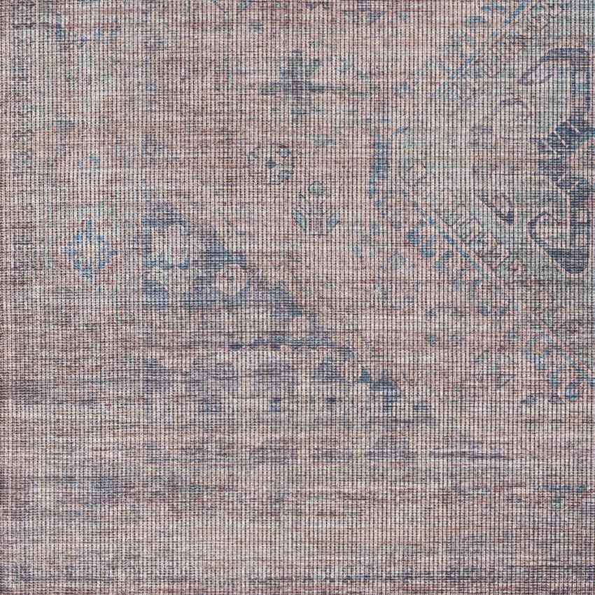 Michiana Shores Traditional Washable Rug, Pale Blue