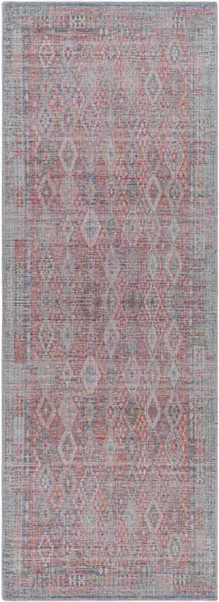 Michigantown Traditional Washable Rug, Burnt Orange