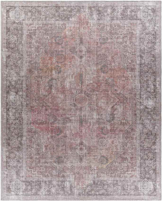 Millersburg Traditional Washable Rug, Red