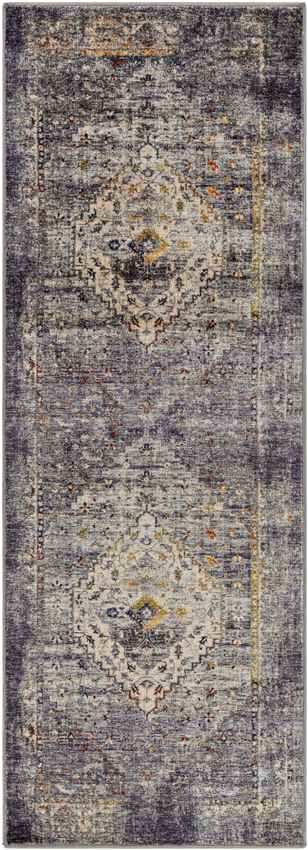 Veedersburg Traditional Washable Rug, Dark Brown