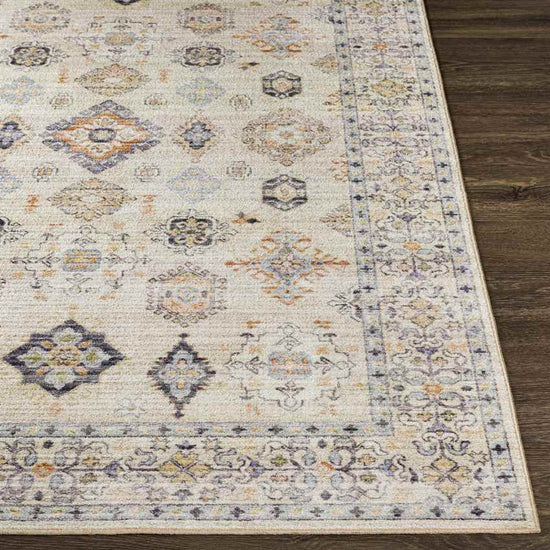 Park Forest Traditional Washable Rug, Beige