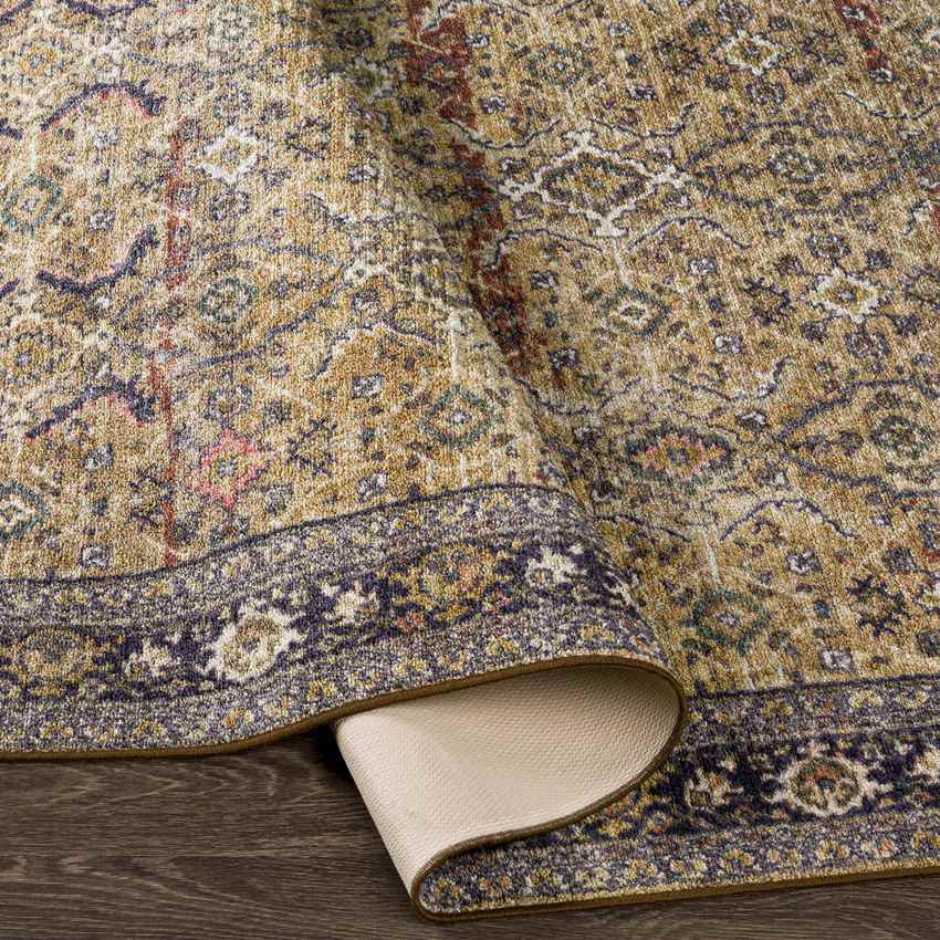 Paw Paw Traditional Washable Rug, Tan