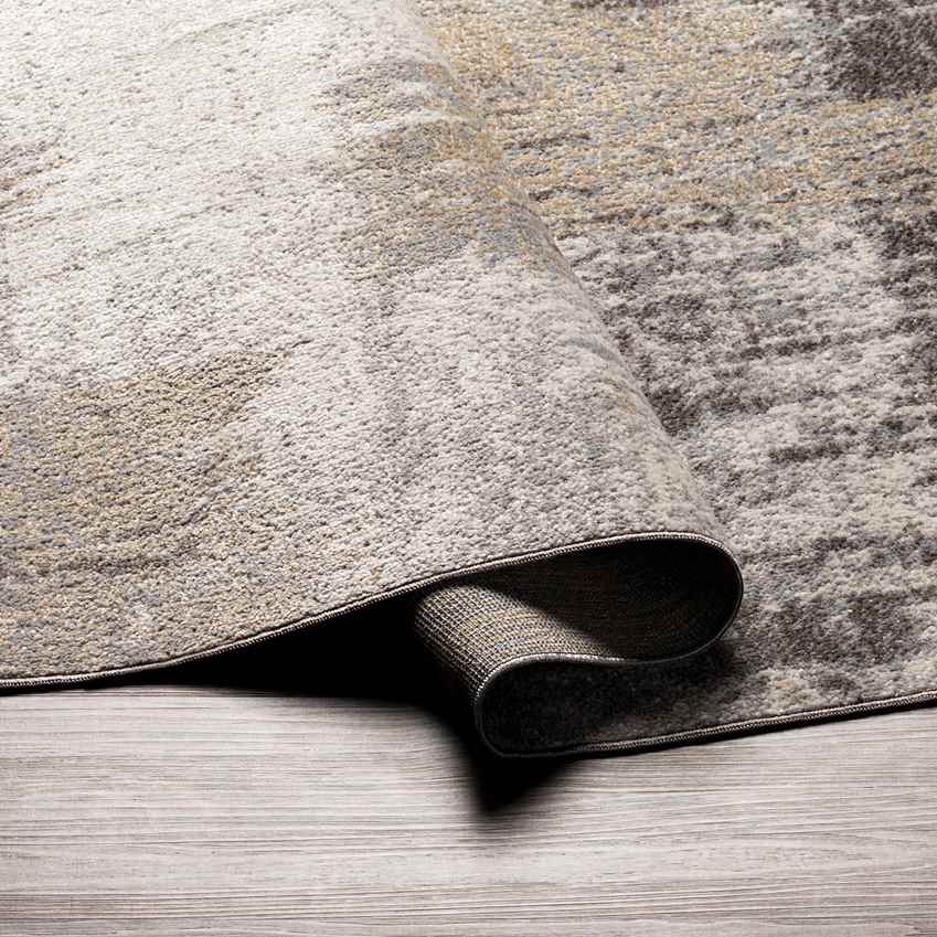 Olpe Traditional Washable Rug, Taupe