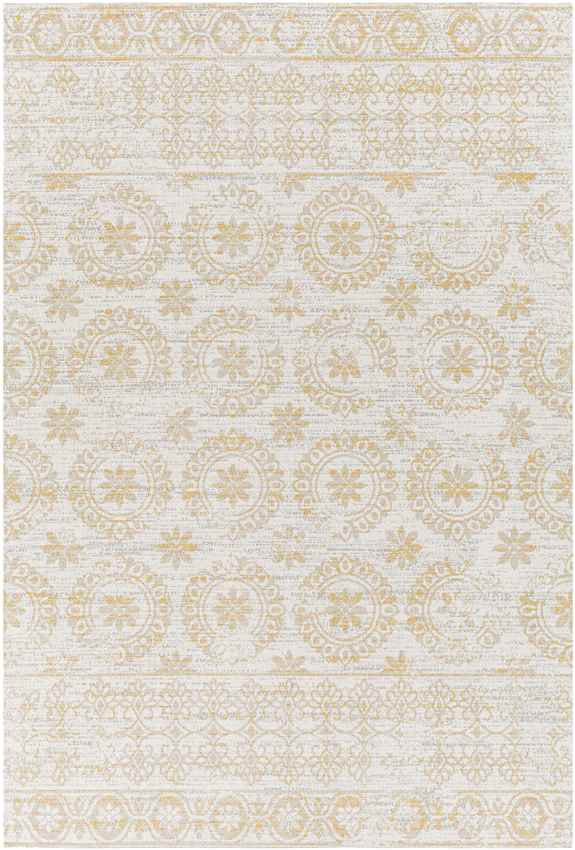 William Traditional Washable Rug, Beige