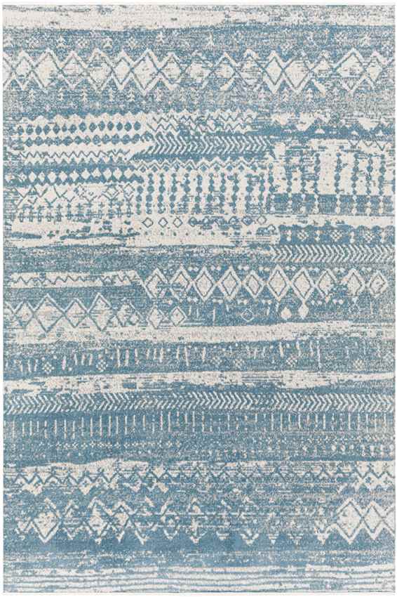 Matt Global Washable Rug, Sky Blue