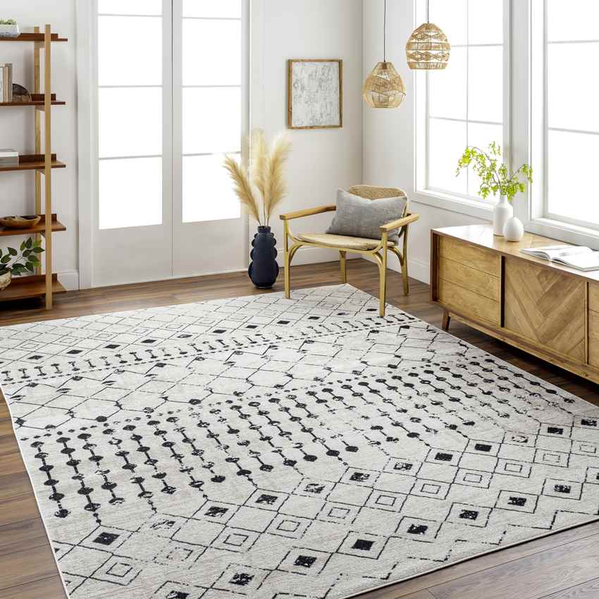 Mary Global Washable Rug, Cream