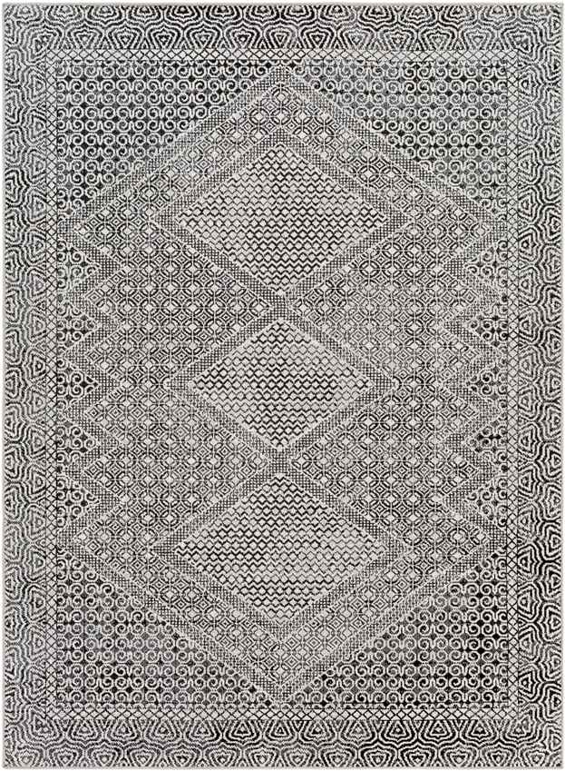 West Harrison Global Washable Rug, Gray