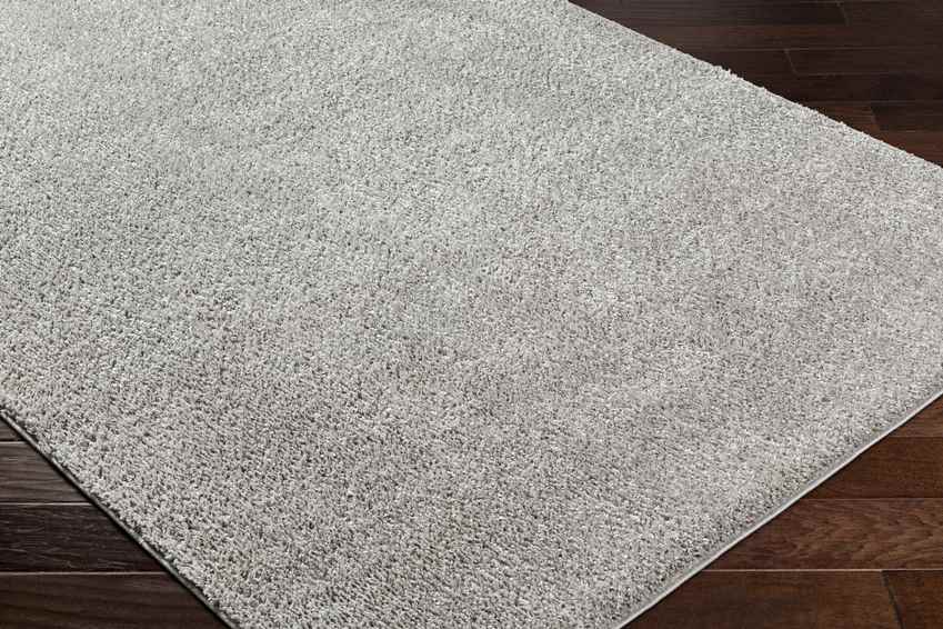 Richlawn Modern Washable Rug, Medium Gray