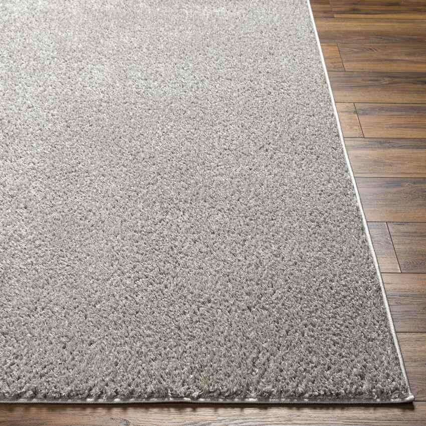 Richlawn Modern Washable Rug, Medium Gray