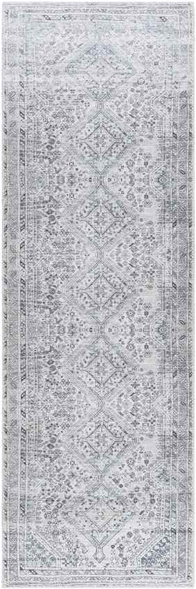 Tonganoxie Traditional Washable Rug, Ivory