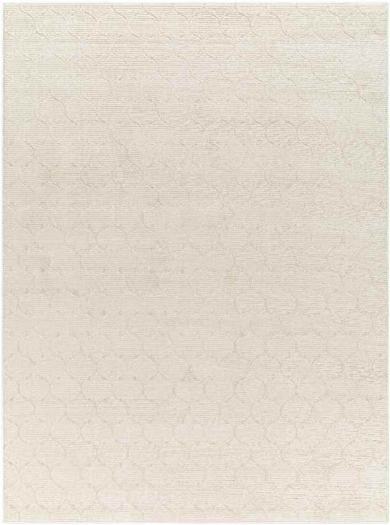 Kwasi Cottage Washable Rug, Beige