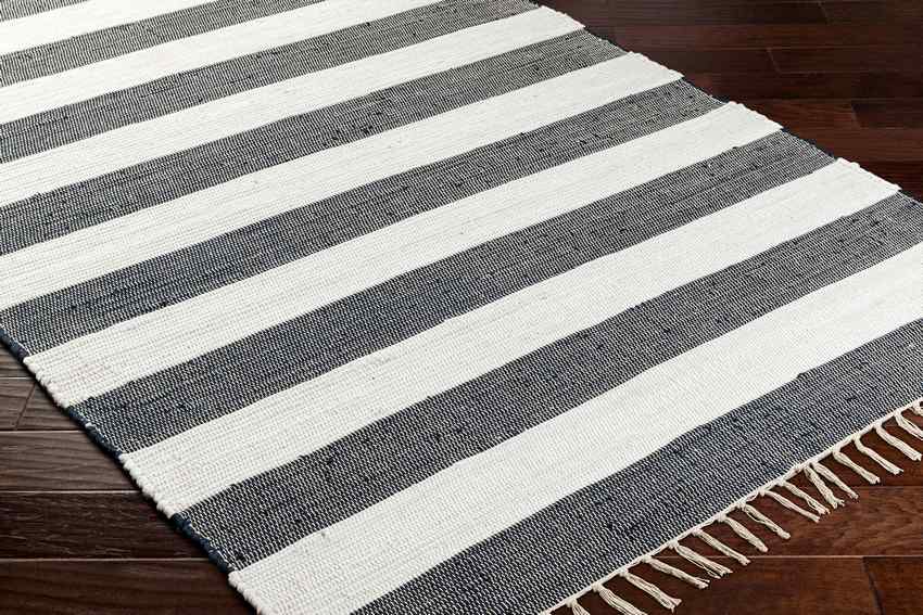 Kirby Modern Rug, Black