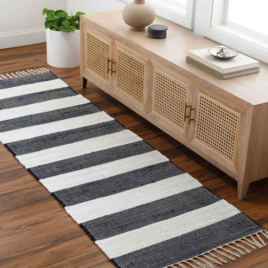 Kirby Modern Rug, Black