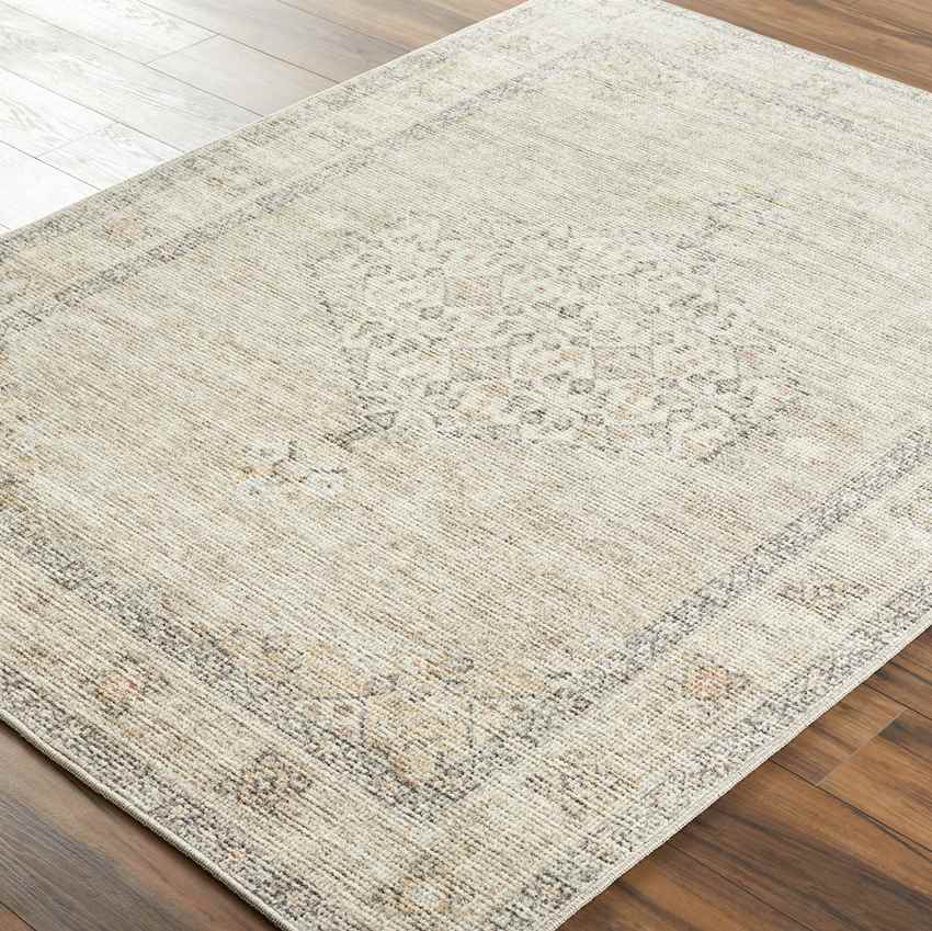 Jamesa Traditional Rug, Light Brown/Cream