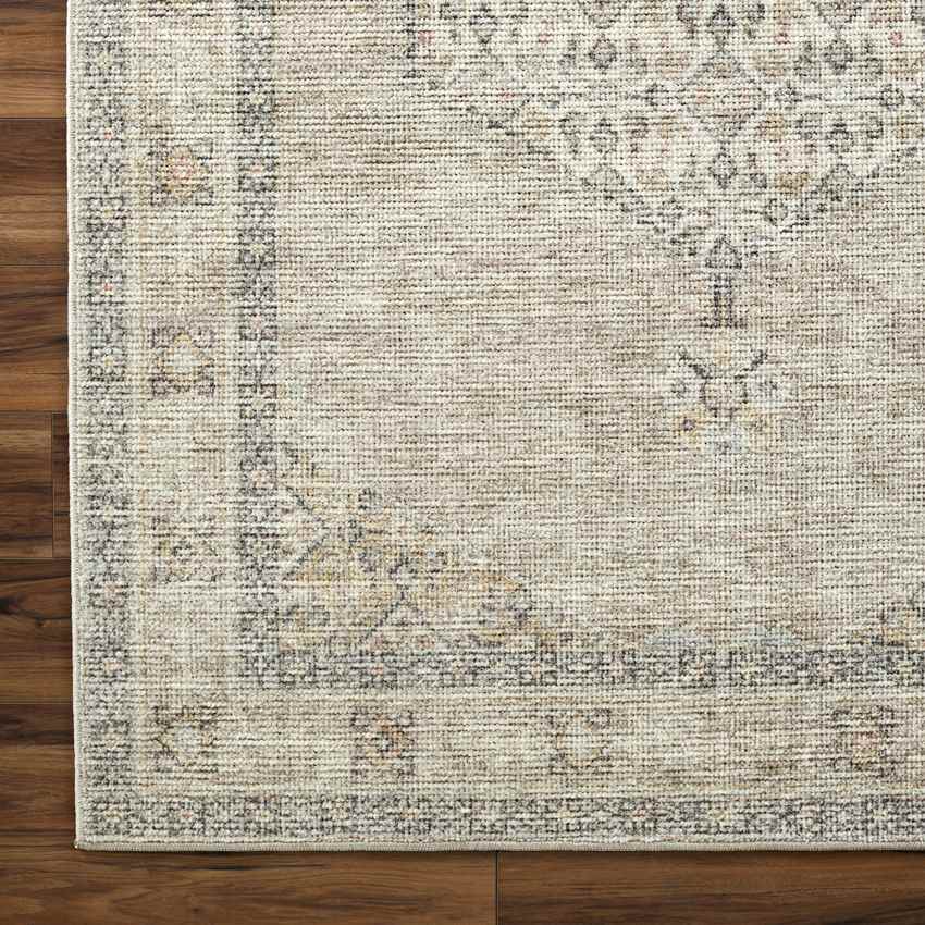 Jamesa Traditional Rug, Light Brown/Cream