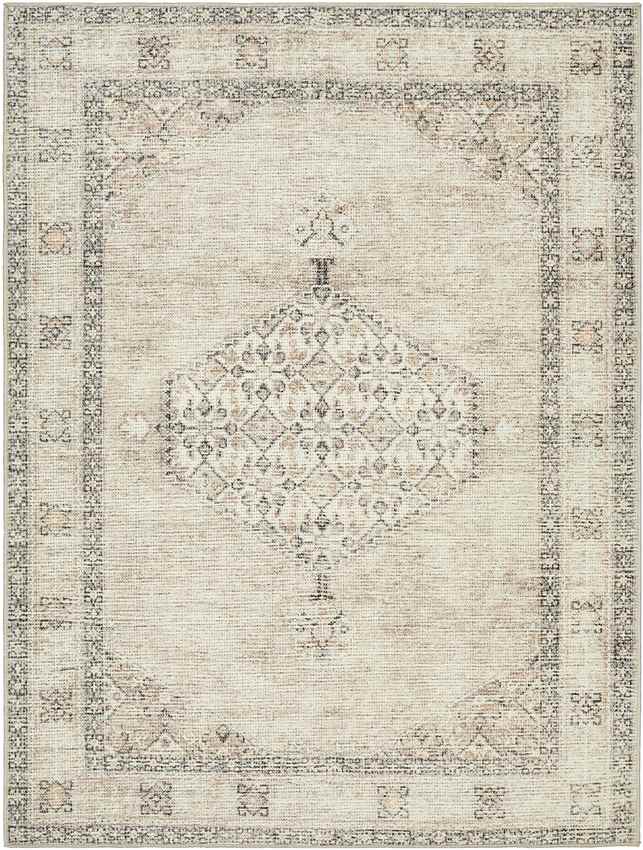 Jamesa Traditional Rug, Blush/Beige