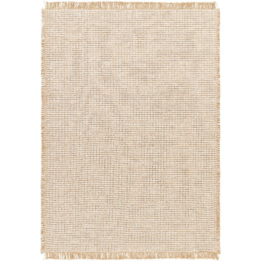 Hendy Solid & Border Rug, Mocha