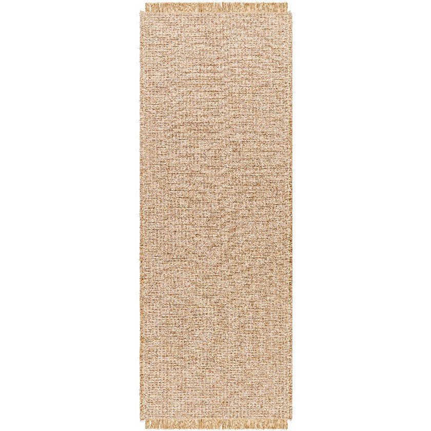 Hendy Solid & Border Rug, Brown