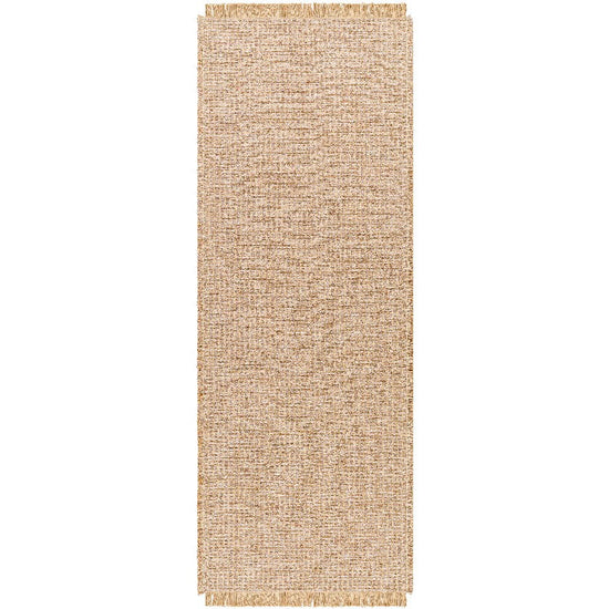 Hendy Solid & Border Rug, Brown