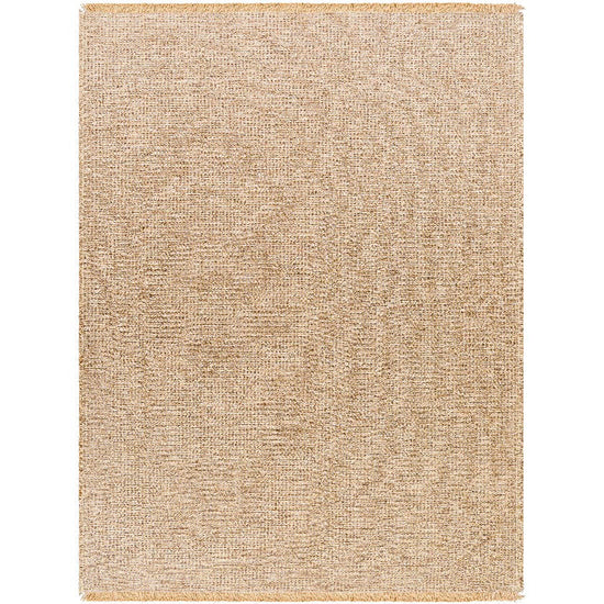 Hendy Solid & Border Rug, Brown