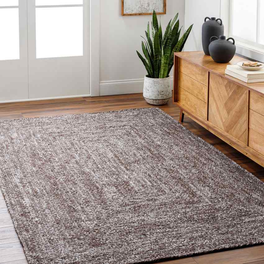 Laquasha Cottage Rug, Dark Brown