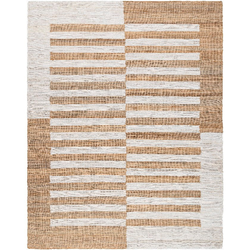 Lev Modern Rug, Light Brown/Light Beige