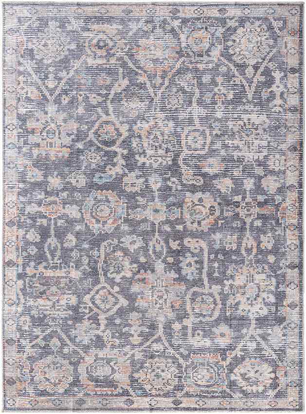 Shuntel Traditional Rug, Charcoal