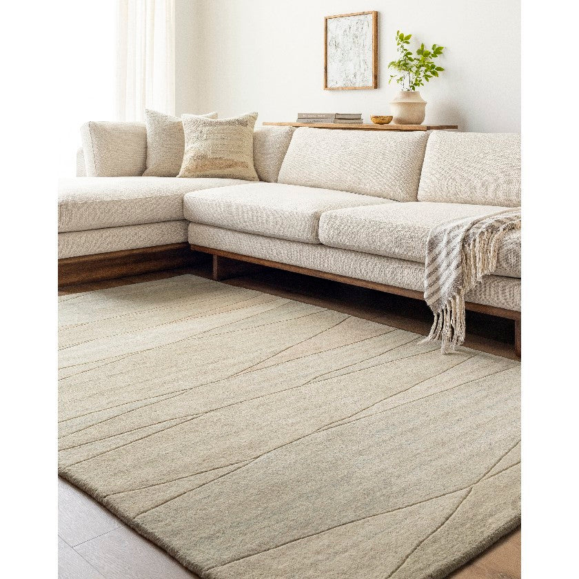 Mulhouse Modern Rug, Light Beige