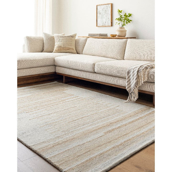 Seairra Modern Rug, Light Brown