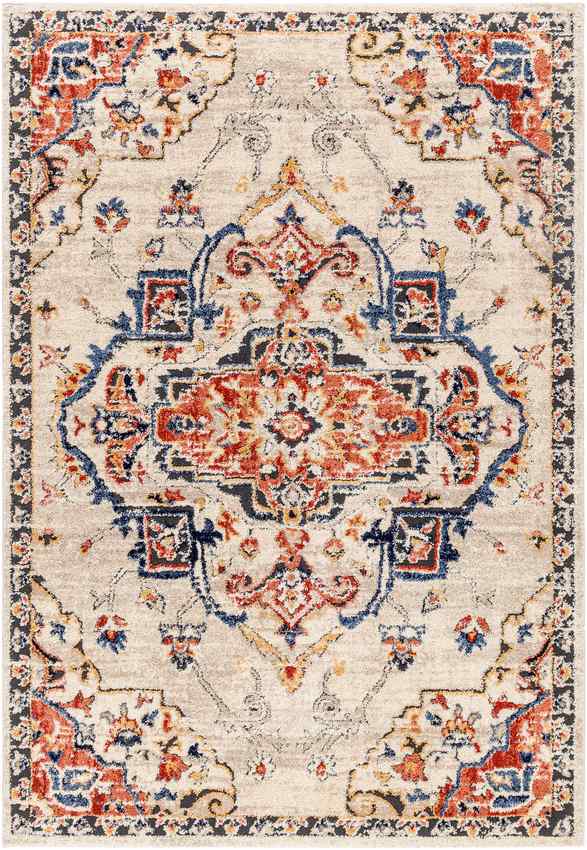 Tyria Traditional Rug, Denim