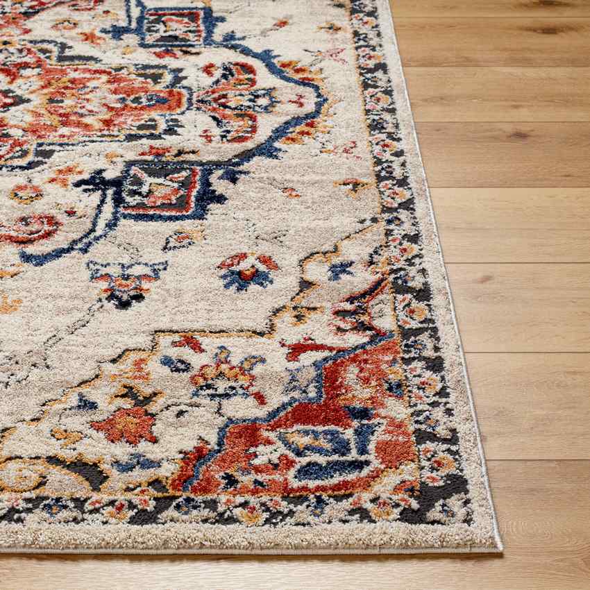 Tyria Traditional Rug, Denim