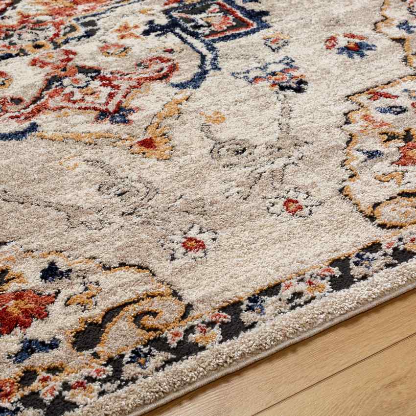 Tyria Traditional Rug, Denim