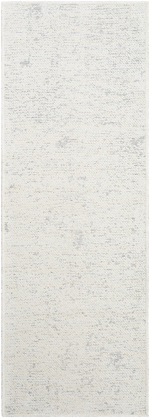 Tobey Solid & Border Washable Rug, Ivory