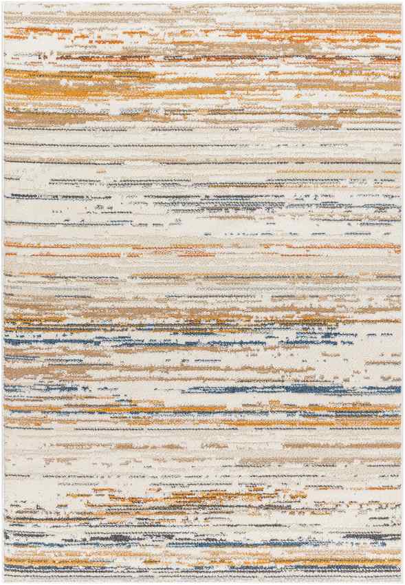 Ian Modern Rug, Burnt Orange