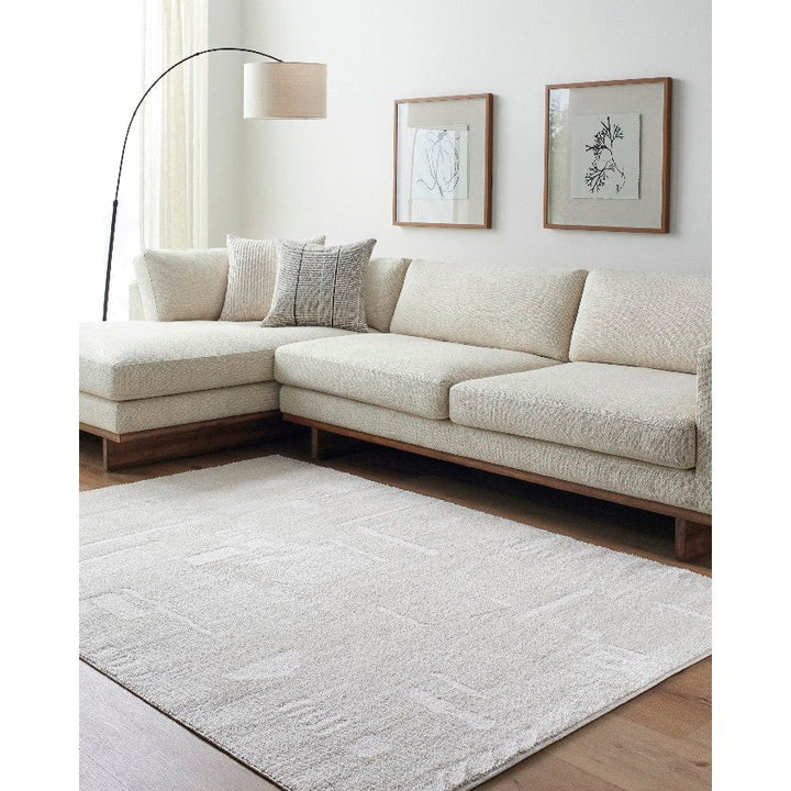 Keyauna Modern Rug, Ivory/Off-White