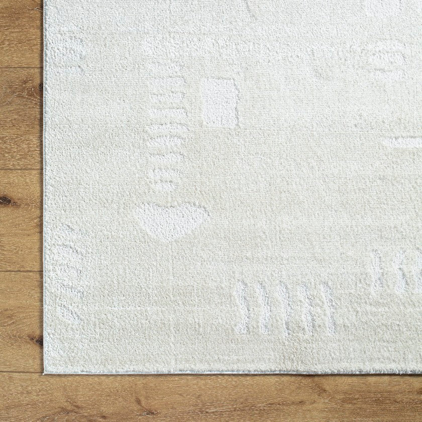 Keyauna Modern Rug, Ivory/Off-White